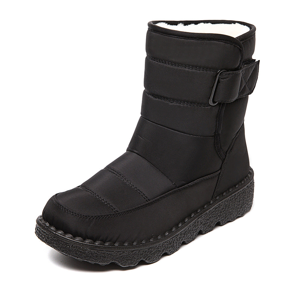 ModeGeist | Wasserdichte High-Top Slip-On Schneestiefel