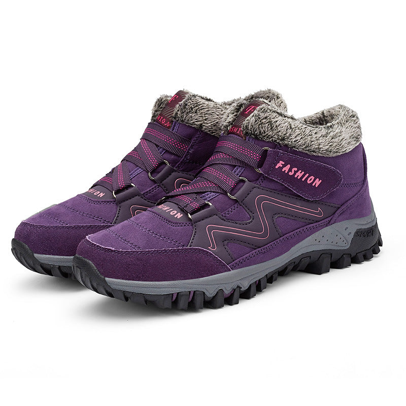 Damen Wanderstiefel mit isolierendem Innenfutter und rutschfester Sohle ModeGeist