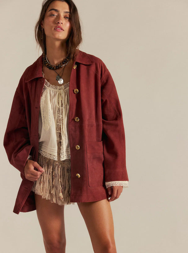 Damen zeitgemäße Utility-Jacke ModeGeist