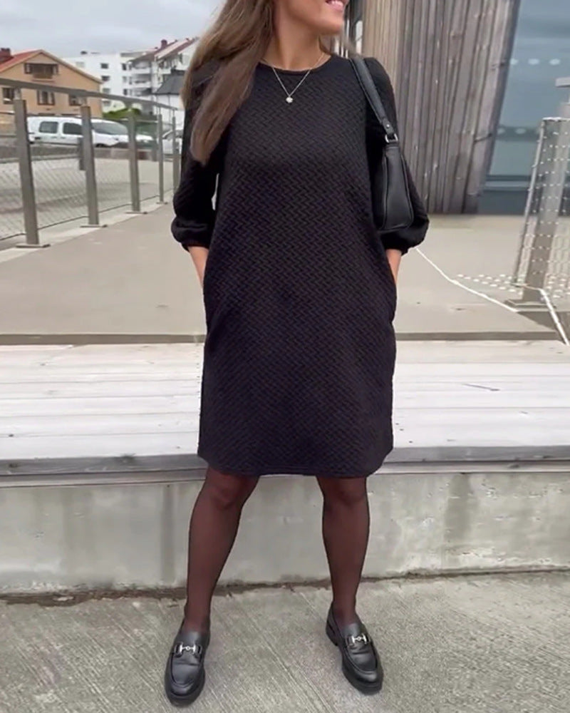 Elegantes Damen Freizeitkleid mit Taschen von MODEGEIST