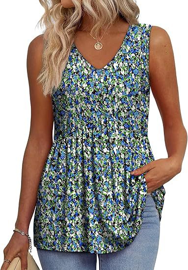 MODEGEIST Damen Casual Top Ärmellos Relaxed Fit Vielseitig