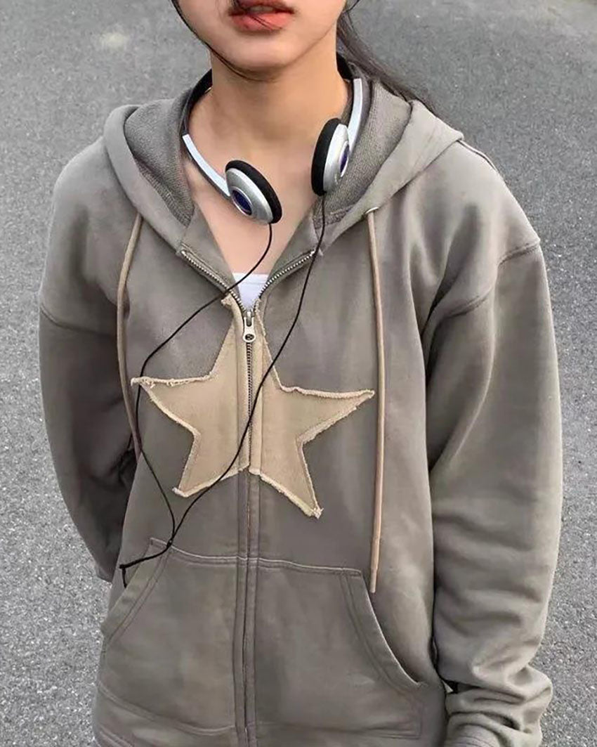 ModeGeist | Pentagram Kapuzensweatshirt