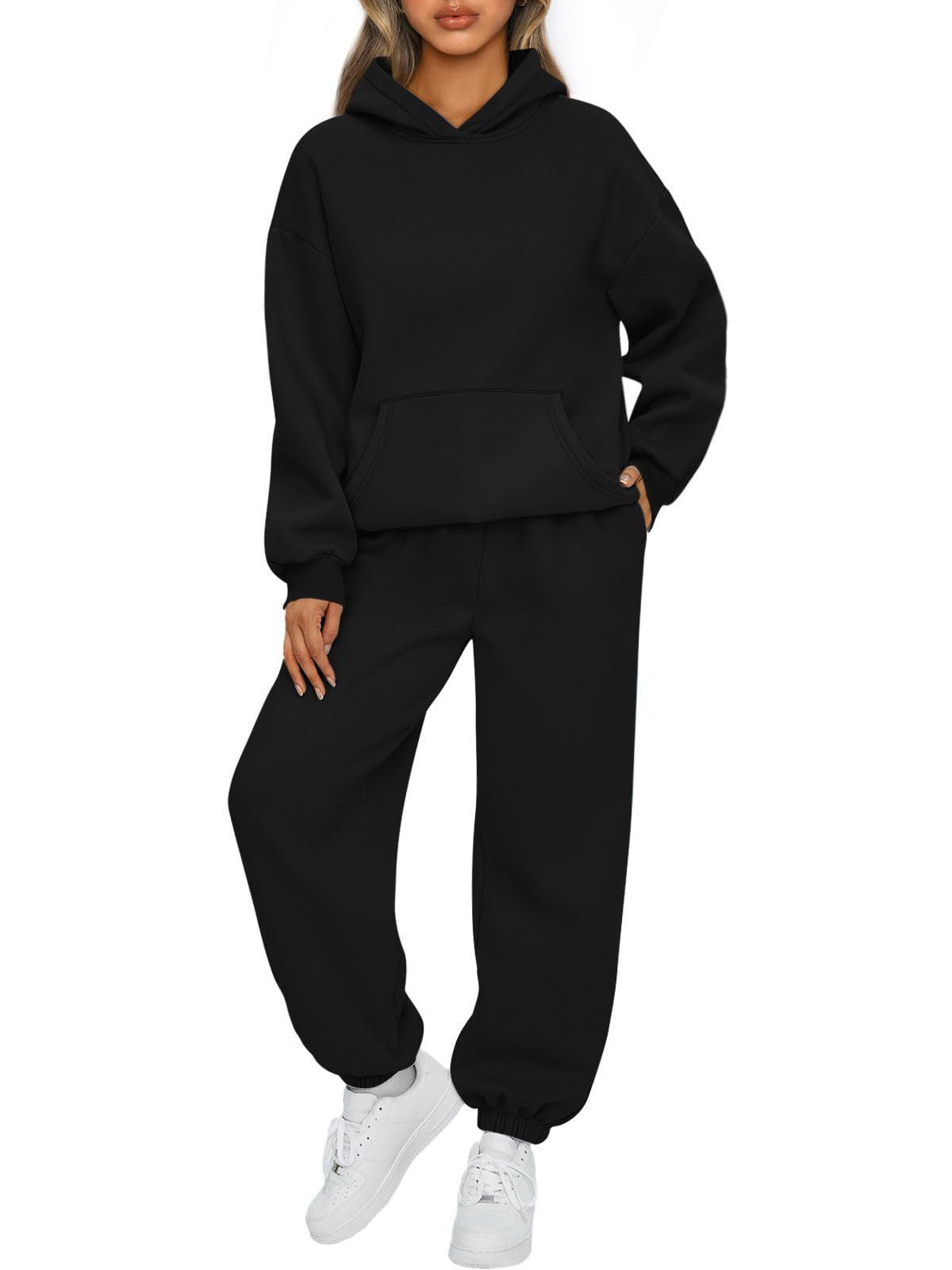 Damen Sportliches Sweatshirt- und Jogginghose-Set ModeGeist