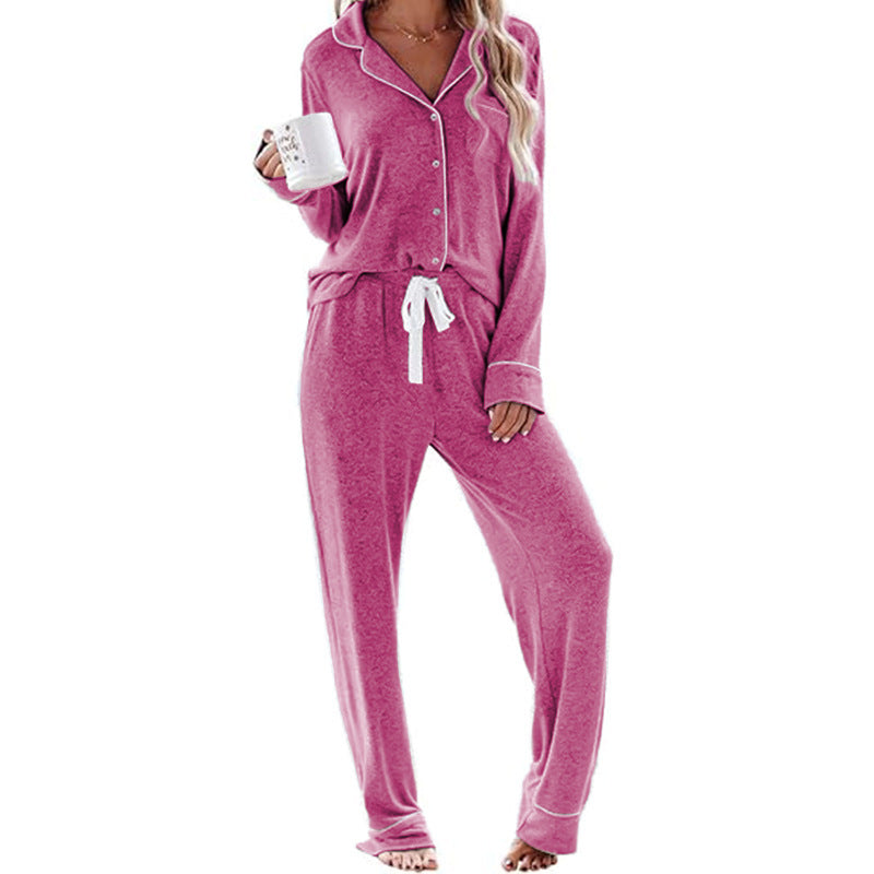 Damen Schlafanzug-Set aus weichem, atmungsaktivem Material ModeGeist