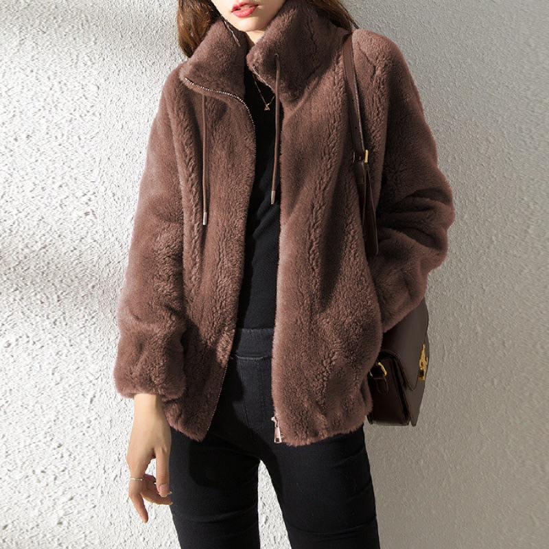 ModeGeist | Modischer Damen-Teddy-Mantel Warme