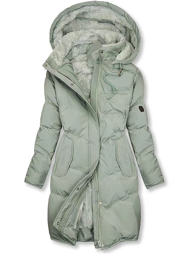 Damen Wärmeisolierte Parkajacke mit kuscheligem Innenfutter ModeGeist