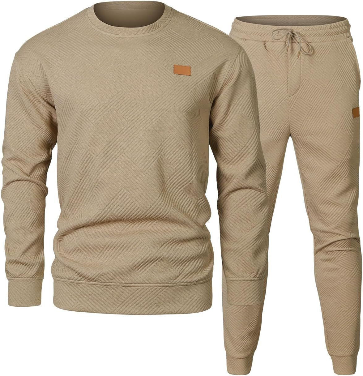 Damen Sportliches Freizeit-Set mit strukturiertem Design ModeGeist