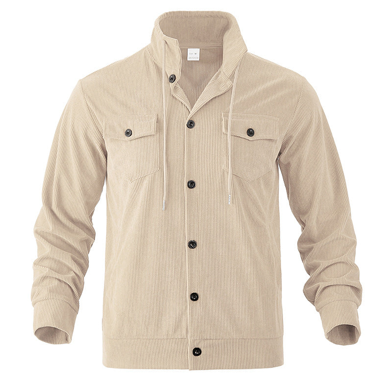 Herren cordjacke mit praktischen Brusttaschen ModeGeist