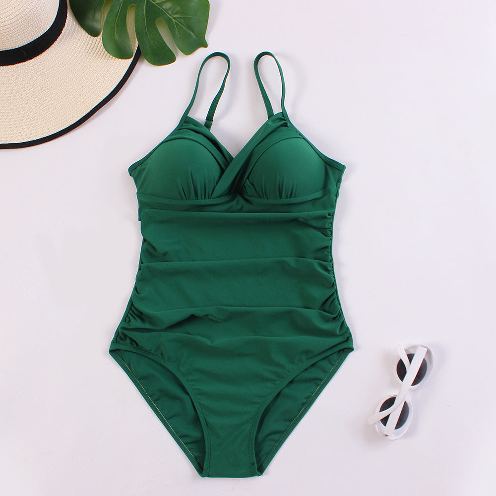 Figurformender Damen Badeanzug mit Push-up und verstellbaren Trägern von MODEGEIST