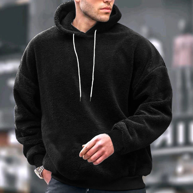 Herren Fleece-Kapuzenpullover mit weichem Innenfutter ModeGeist