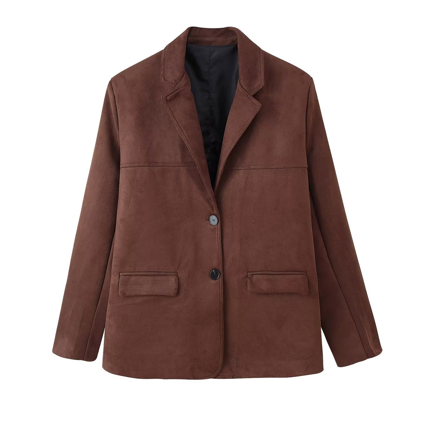 Damen Suede Blazerjacke ModeGeist