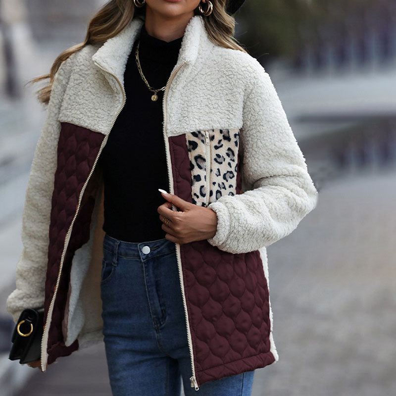 ModeGeist | Patchwork Plüschmantel