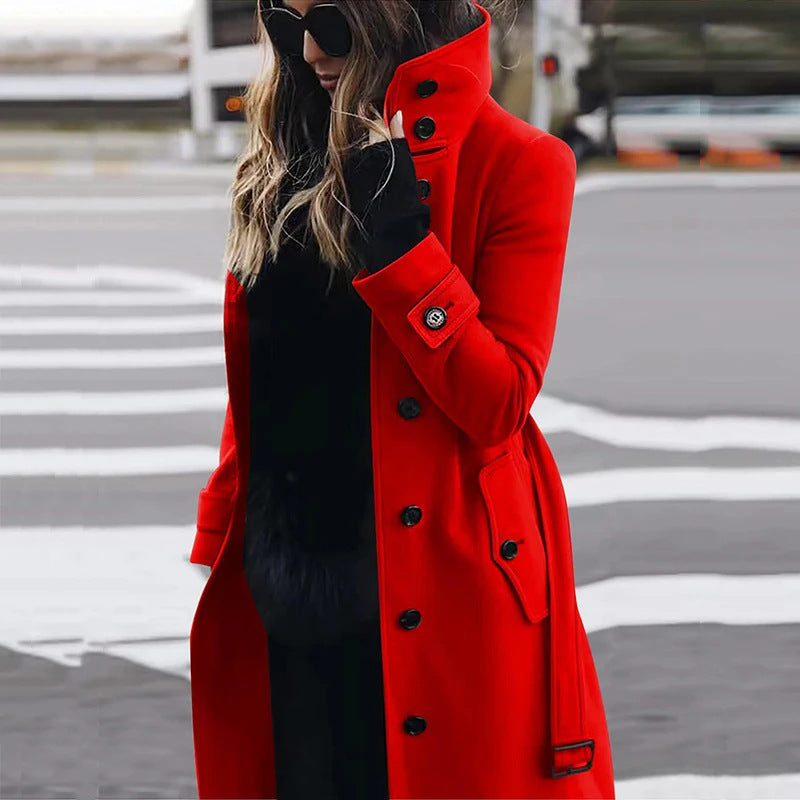 Damen eleganter und bequemer Trenchcoat ModeGeist