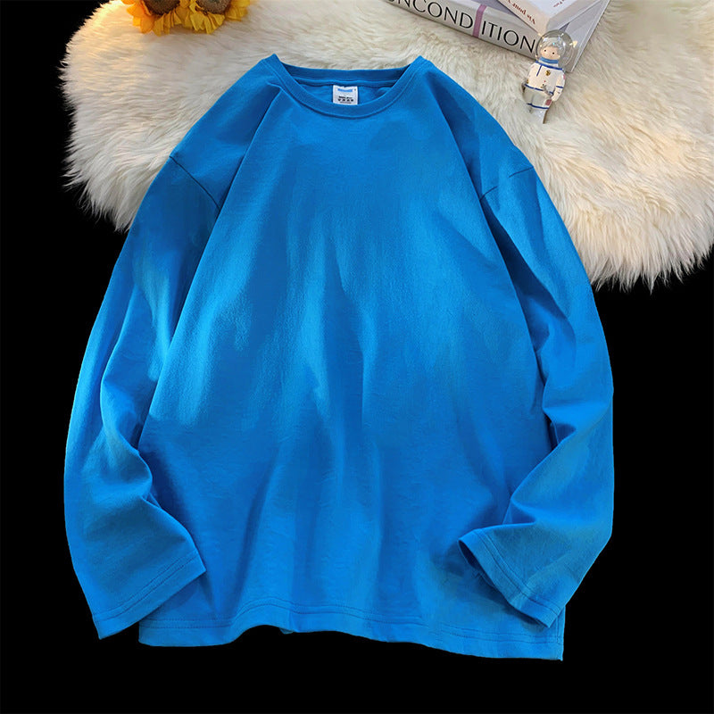 Damen Lässiges Langarmshirt aus hochwertiger Baumwolle ModeGeist