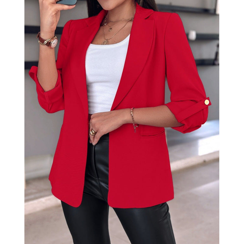 Damen elegante Blazerjacke mit modischem Schnitt ModeGeist