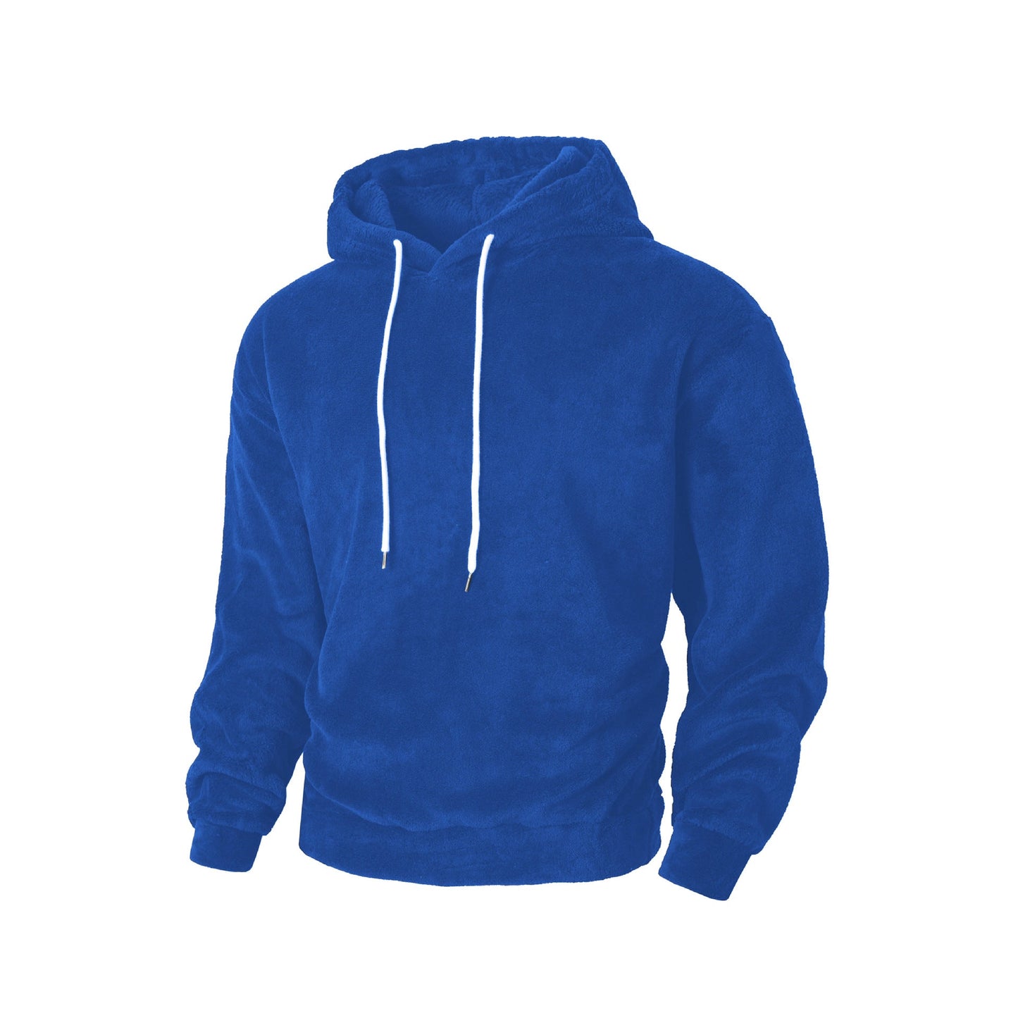 Herren Kuscheliger Fleece-Hoodie mit Kordelzug ModeGeist