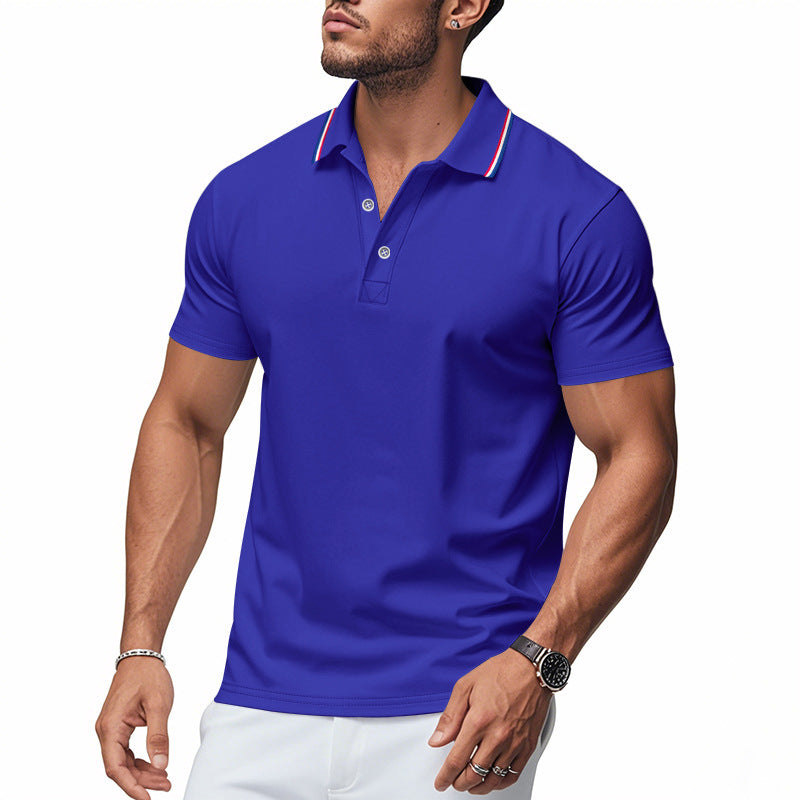 Herren Poloshirt mit modernem Kragen und feuchtigkeitsregulierender Technologie ModeGeist