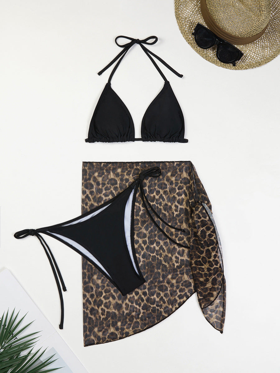 Modischer Damen-Bikini mit Blumenmuster und verstellbaren Bändern