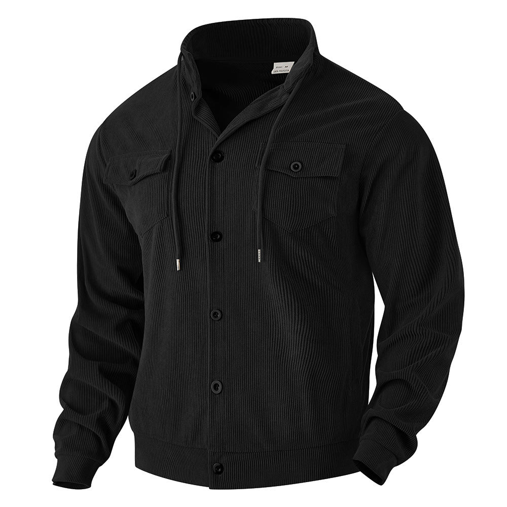 Herren cordjacke mit praktischen Brusttaschen ModeGeist