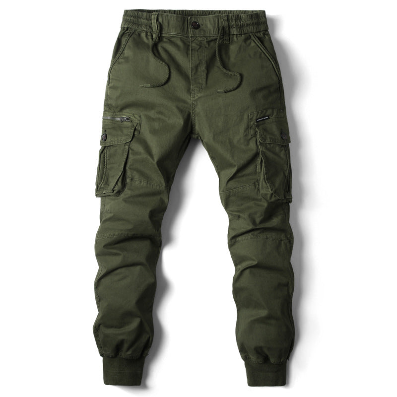 Herren Cargo-Jogginghose mit verstellbarem Bund und praktischen Taschen ModeGeist