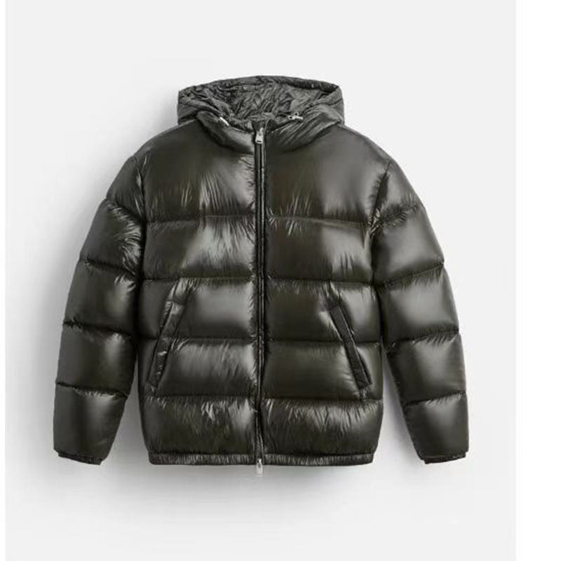 Damen Daunenjacke mit hochschließendem Kragen ModeGeist