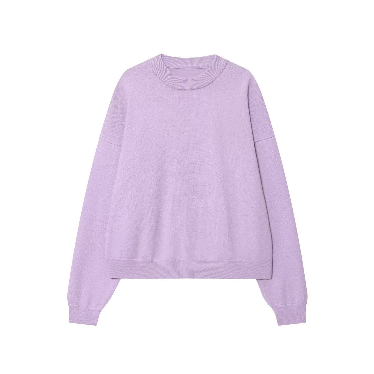 Damen lässiger Sweatshirt mit engem Kragen ModeGeist