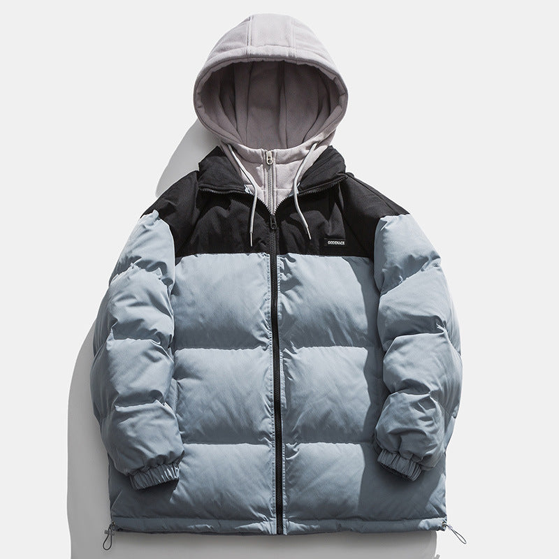Herren Winterjacke mit abnehmbarer Kapuze und wärmeisolierender Fütterung ModeGeist
