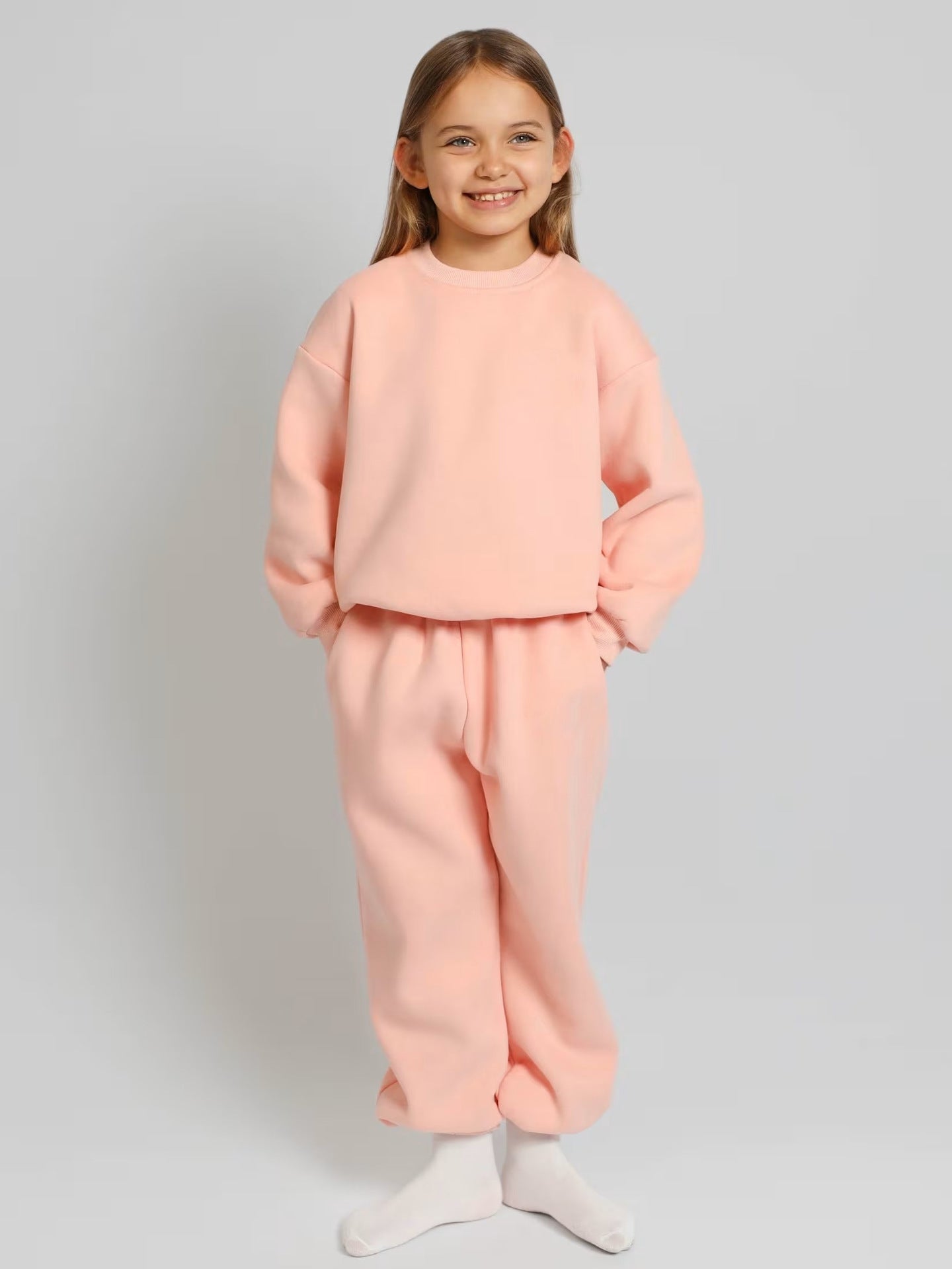 Damen lässiges Sweatshirt und bequeme Jogginghose Set ModeGeist