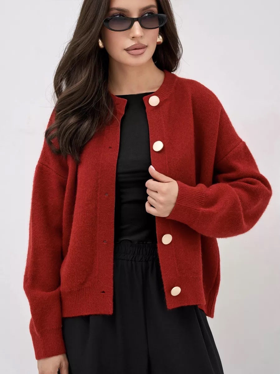 Damen Modischer Strickpullover ModeGeist