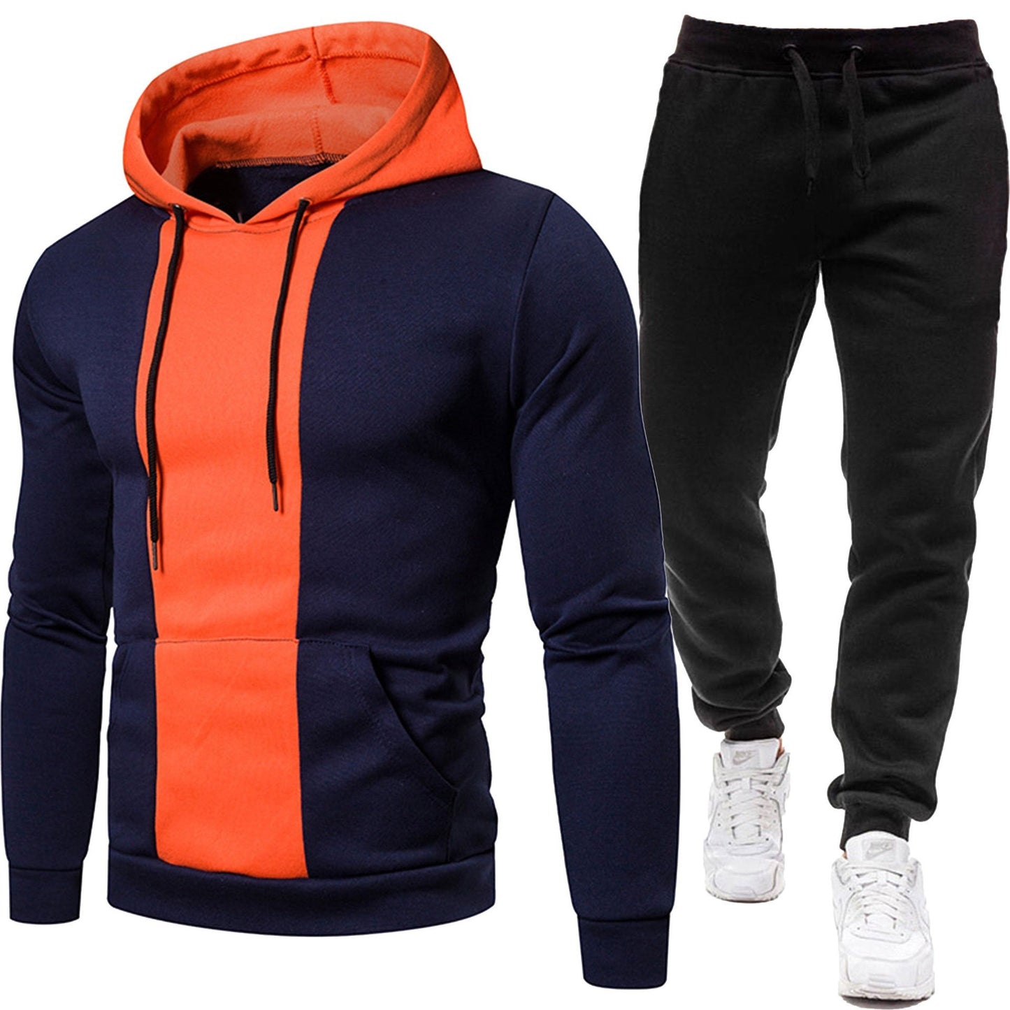 Herren Sportliche Kapuzenjacke und Jogginghose ModeGeist