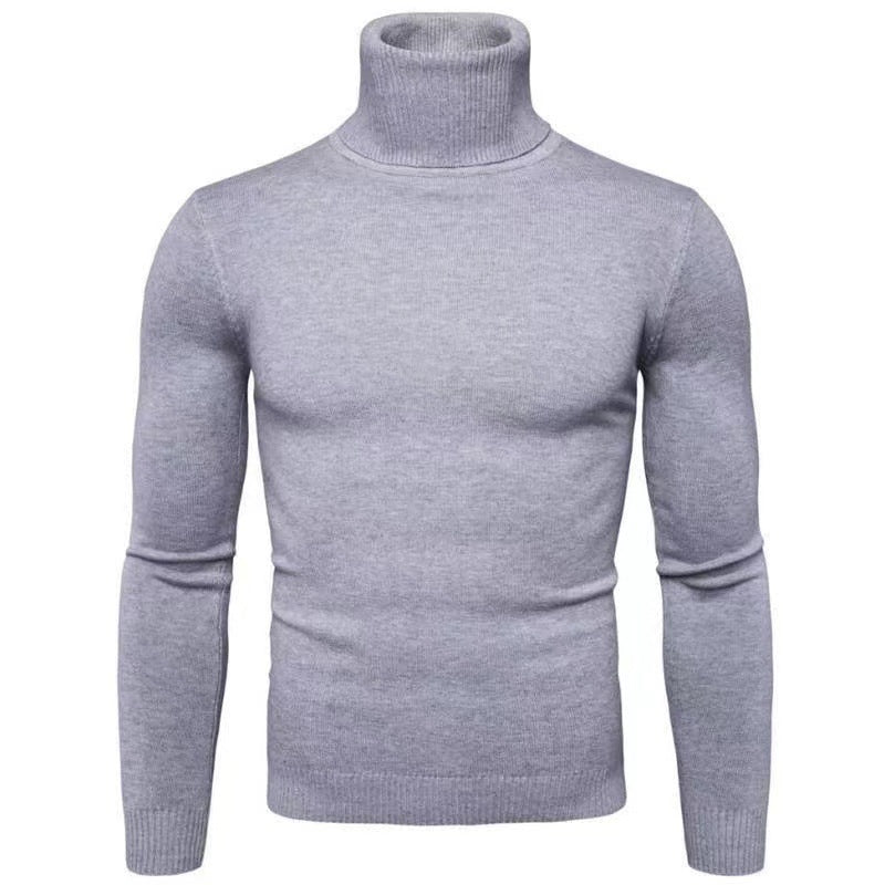 Herren Rollkragenpullover aus hochwertiger Baumwolle ModeGeist