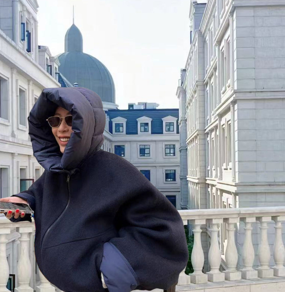 Damen modische Übergangsjacke mit kuscheliger Innenseite und verstellbarem Saum ModeGeist