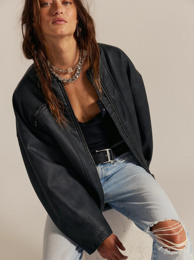 Damen Modische Echtjacke ModeGeist