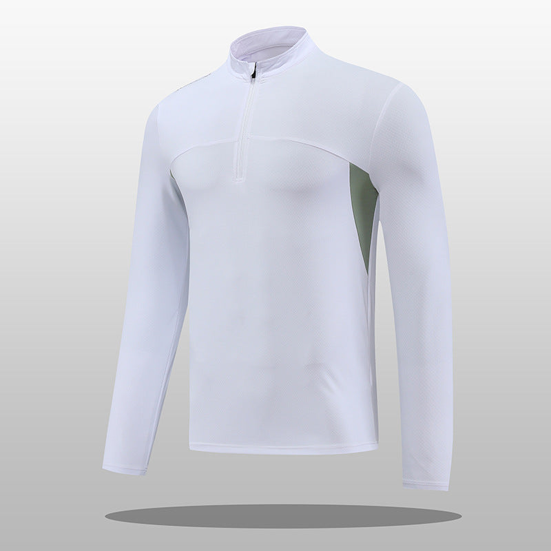 Herren Funktions-Thermoshirt mit Stehkragen und Reißverschluss ModeGeist