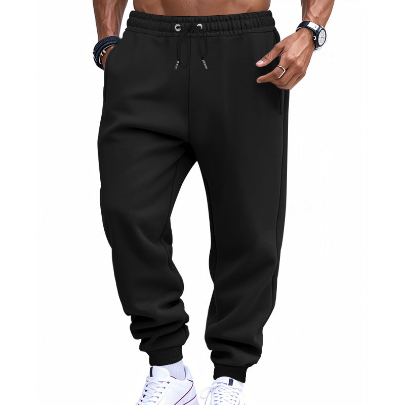 Herren modische Jogginghose mit elastischem Bund und seitlichen Taschen ModeGeist