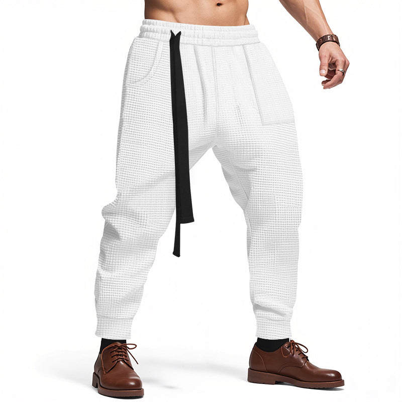 Herren lässige Freizeithose mit elastischem Bund und praktischen Taschen ModeGeist