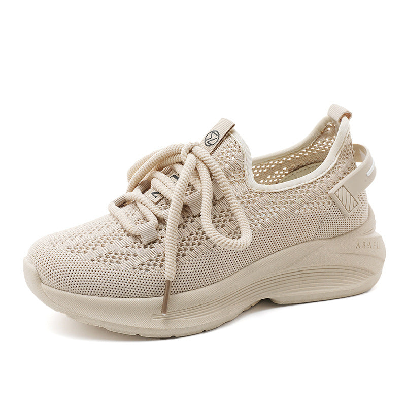 Modische Damen-Sneaker mit atmungsaktivem Obermaterial und Dämpfung