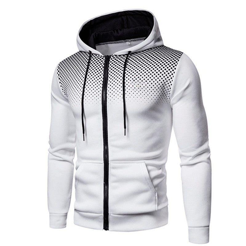 Herren Sportlicher Kapuzenpullover mit atmungsaktiver Netzstruktur ModeGeist