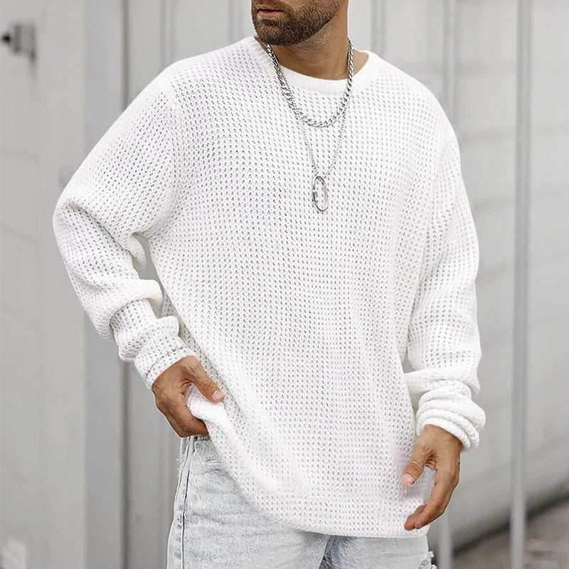 Herren Grobstrickpullover mit modernem Schnitt und kuscheligem Innenfutter ModeGeist