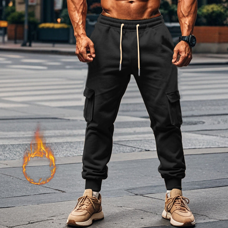 Herren Sportliche Cargo-Jogginghose mit elastischem Bund und praktischen Taschen ModeGeist