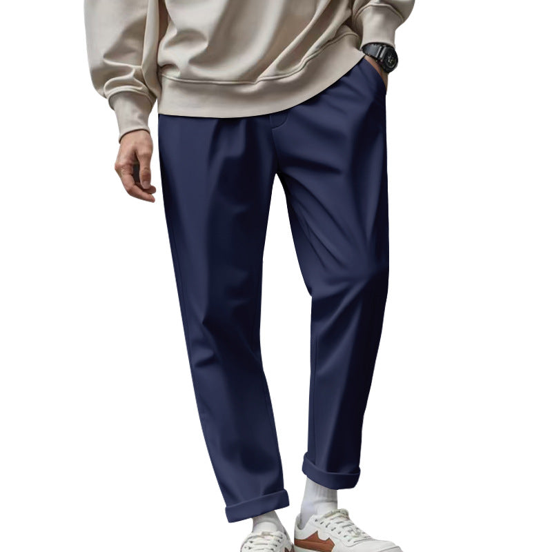 Herren elegante Chino-Hose mit bequemem Bund und modischem Schnitt ModeGeist
