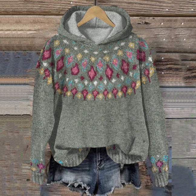 Damen-Hoodie Ethel im 3D-Design