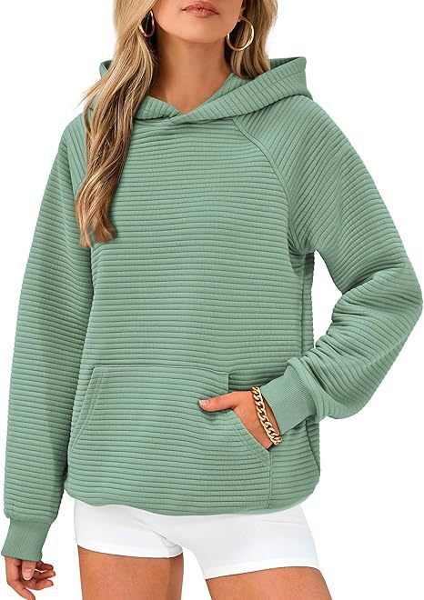 Damen Kapuzensweater aus strukturiertem Stoff ModeGeist