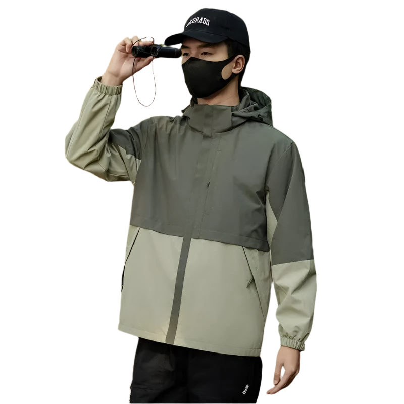 ModeGeist | Leichte Wasserdichte Herrenjacke
