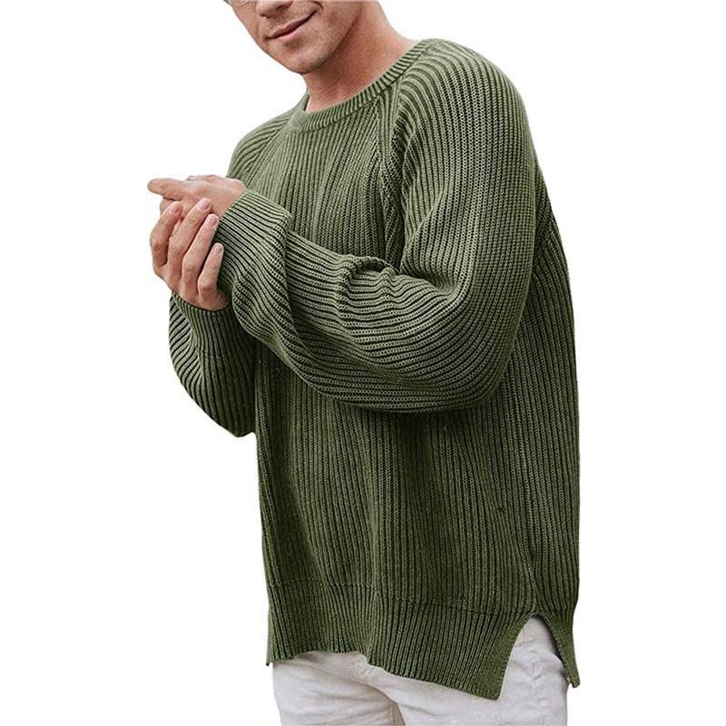 Herren eleganter Strickpullover mit strukturiertem Design und modernem Schnitt ModeGeist