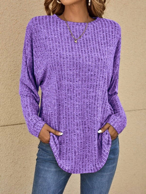 Lässiger Langarm-Pullover von Elizabeth