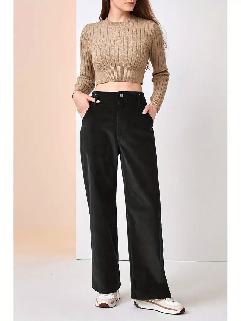 Modische und bequeme Damencordhose von MODEGEIST