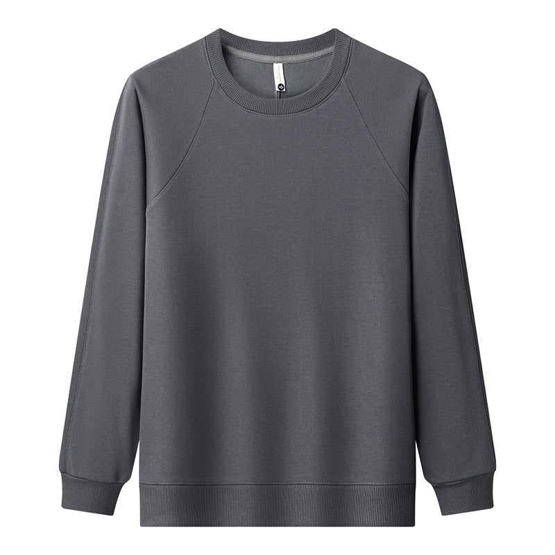 Damen lässiger Sweatshirt mit klassischem Rundhalsausschnitt und modernen Raglanärmeln ModeGeist