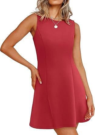Damen ärmelloses A-Linien Kleid mit zeitlosem Schnitt ModeGeist