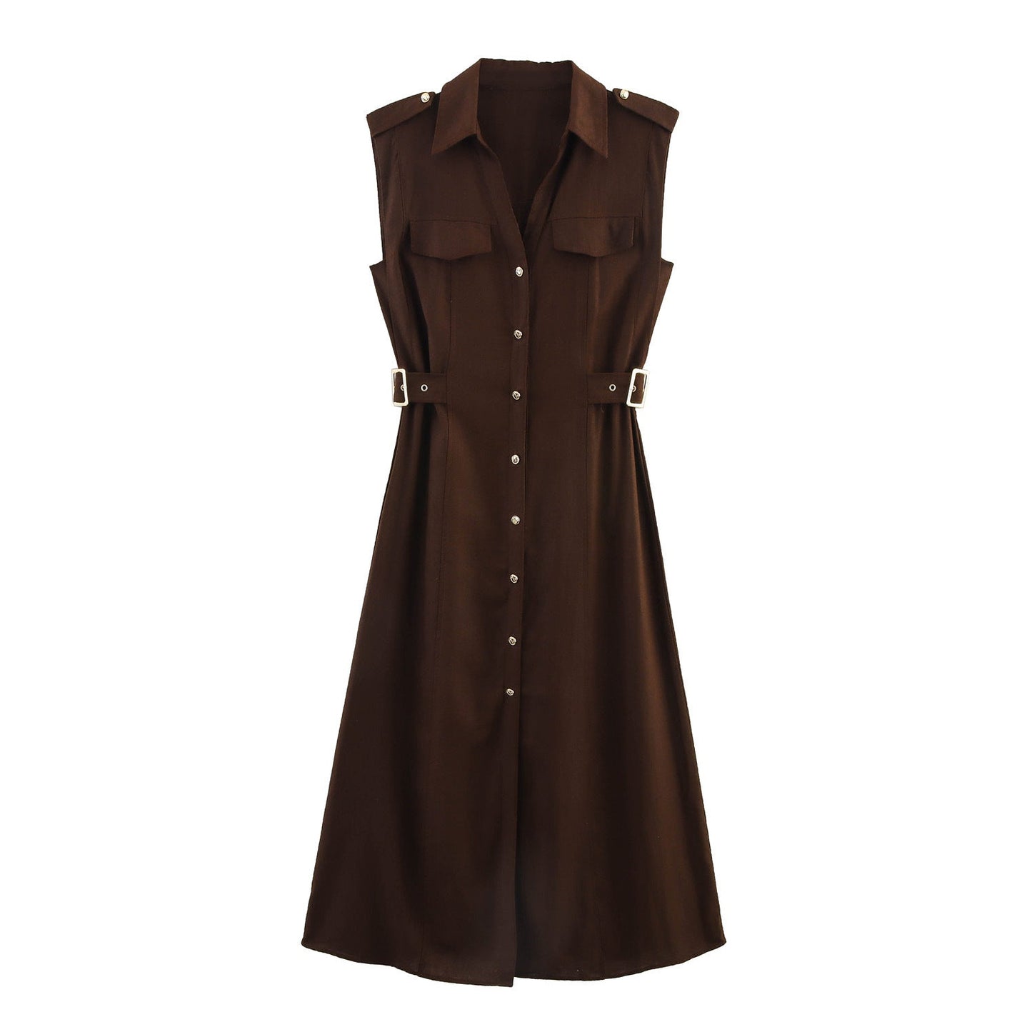 MODEGEIST Women's Utility Shirt Dress 1750153538